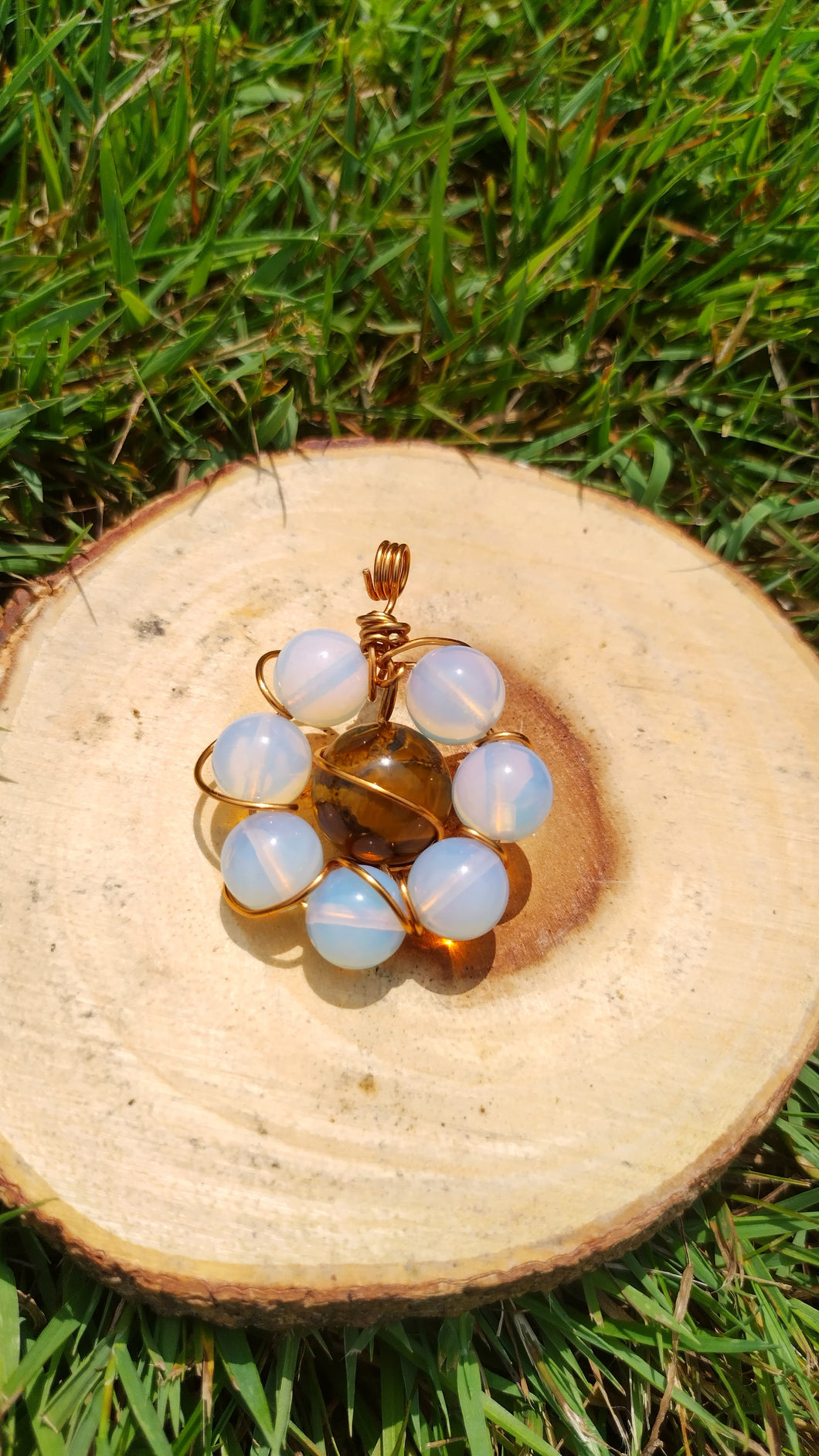 Circle of Energy Pendant: Ethereal Balance